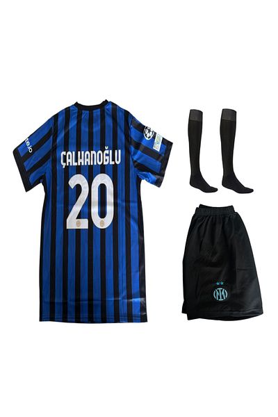 Menta store مجموعة جوارب قصيرة من Inter Hakan Calhanoglu مكونة من 3 قطع