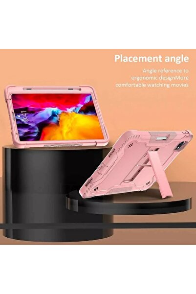 Petite Tuds Protective Case for iPad Pro 12.9 2018/2020/2021/2022 + Screen Protector, Tuds Armor, Rugged TabShel