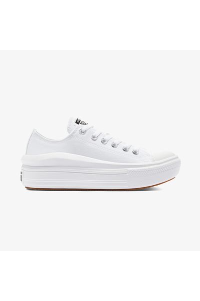 converse Chuck Taylor All Star Move Women's White Casual Shoes