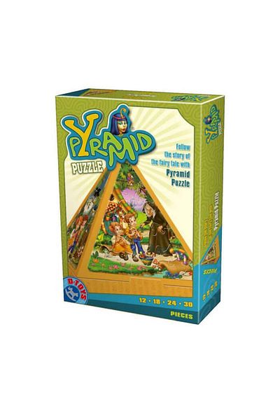 D-Toys Pyramid Puzzle - Hansel and Gretel, 84 pieces