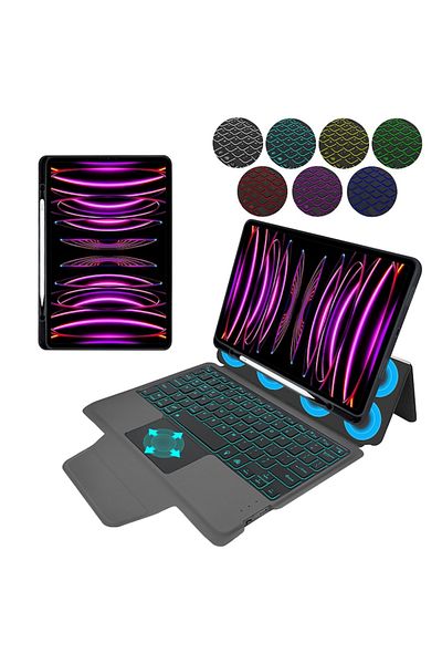 Petite Tuds High Protection Case with Keyboard for iPad Pro 11 2018/2020/2021/2022, Tuds Protection, KeyTab Pro,