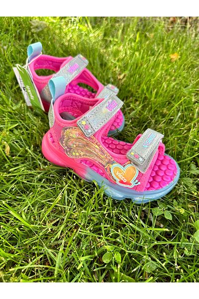 Vicco Size 22-30 Lighted Non-Slip Sole Girls' Sandals