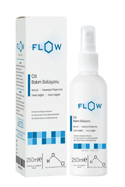 Flow Kedi Köpek Cilt Deri Yara Bakım Solüsyonu 250 ml