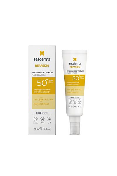 Sesderma Invisible facial fluid with SPF 50 sun protection Repaskin Sesderma, 50 ml