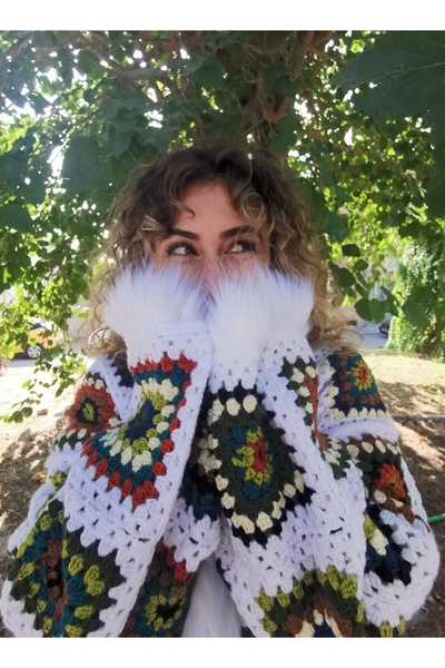 ALLKNİTS Kadın örgü ceket