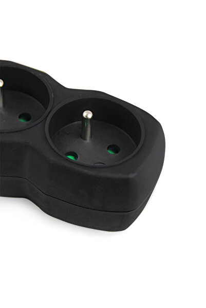 ESPERANZA Extension cord with 4 sockets and 3m cable, 250V, 16A, maximum load 3680W, ES-96161, black