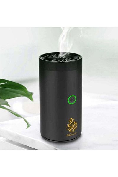 BAKHOOR Mini Portable Electric Incense Burner USB Aroma Diffuser Arabian Rechargeable Incense Holder Censer