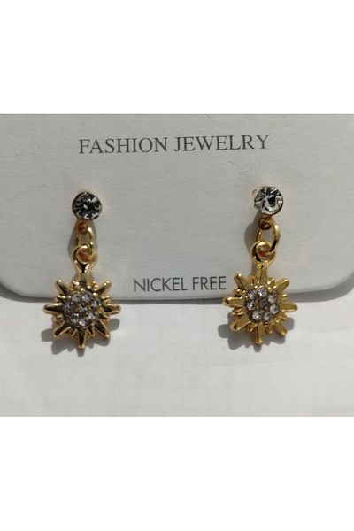 ÖZGE-S MODA Women's Stylish Stone Bijouss Earrings