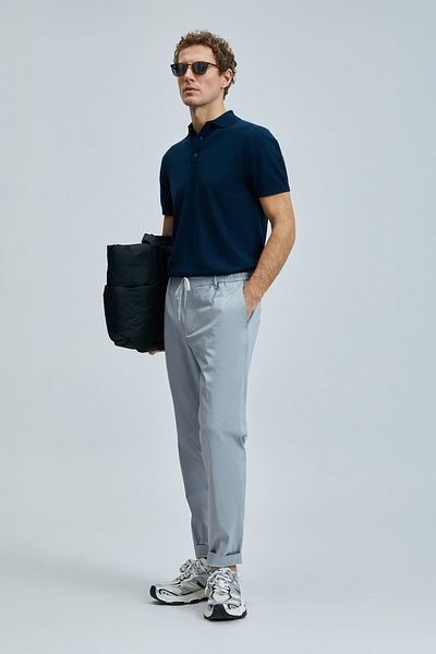 Lufian Lufi̇an Glen Smart Men's Chino Trousers Slim Fit 90336