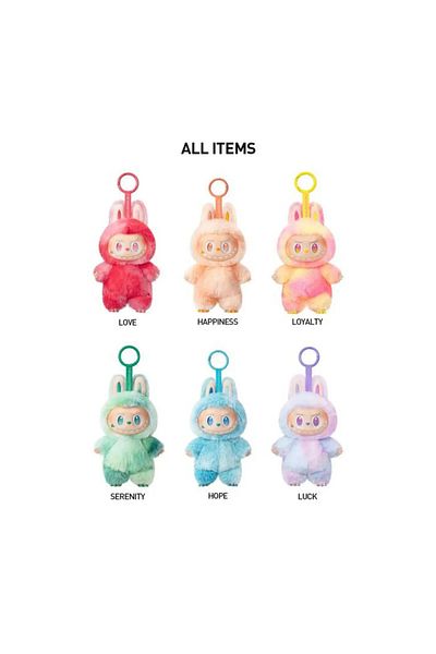 H.H.M ŞENVER TİCARET Labubu Toy Labubu Plush Doll Plush Toy Labubu Keychain Model Doll Labubu