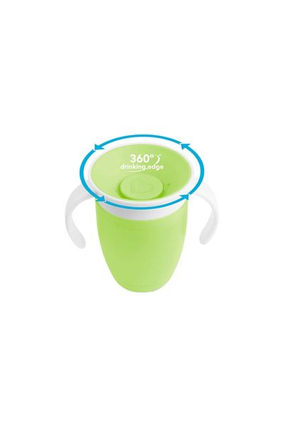 MBB ETİCARET Munchkin Miracle 360 °   Drinking Cup 6 Months+ 207 ml Green