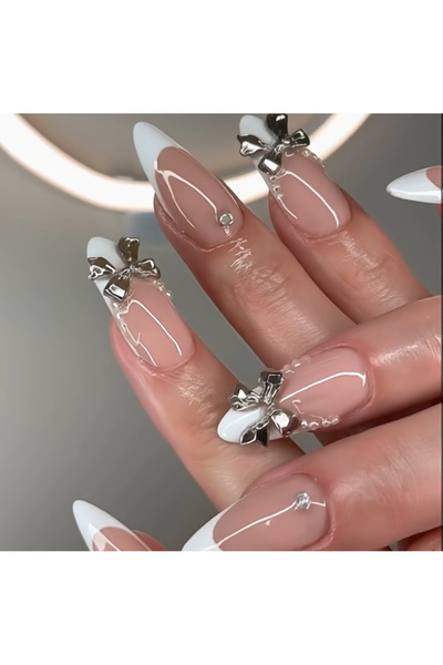 Butik Fiyonklu Takma Tırnak