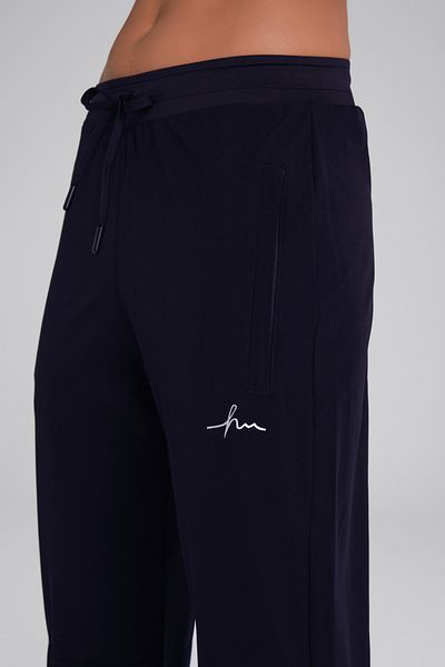 Haşema Active Double Layer Leggings Pipe Leg Navy Blue Sports Pants Sweatpants Act-3