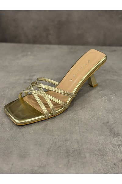 MASSİMA Stylish Slippers with Heels