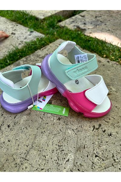 Vicco Size 22-30 Ultra Light Light Non-Slip Air Sole Girls' Sandals