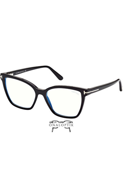 Tom Ford MAVİ IŞIK KORUMALI KADIN GÖZLÜĞÜ TF 5812-B 001 53/15 140 *0