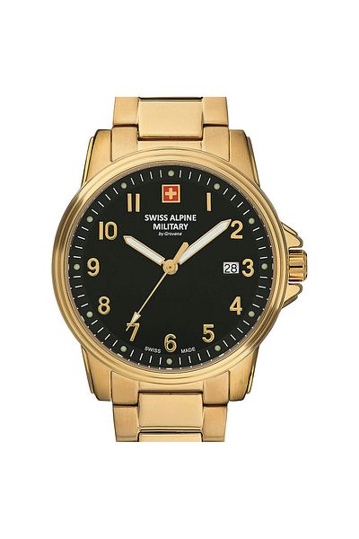 Swiss Alpine Military Mens Watch Swiss Alpine Military 7011.1117, Quartz, 40mm, 10ATM