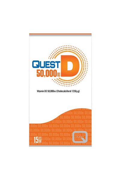 QUEST NUTRITION Quest D 50,000 15's Tablets