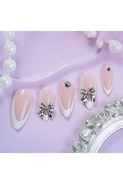 Butik Fiyonklu Takma Tırnak