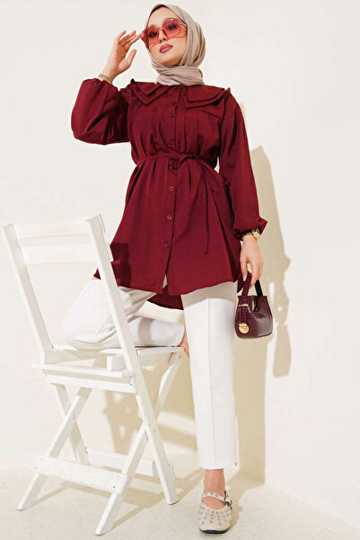 SHİROSA τουνίκ με διπλό γιακά