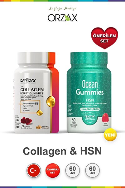 Ocean The Collagen Beauty Gummies 60 Tablets & Ocean Gummies Hsn 60 Pieces Chewable Gel Form