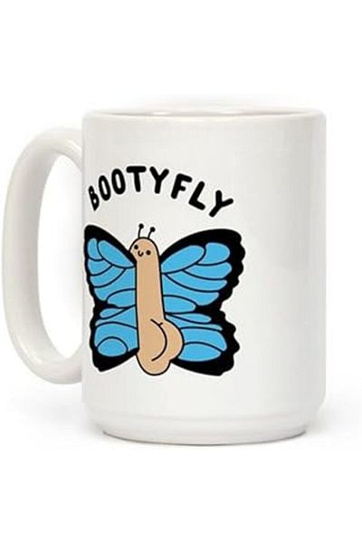 NETWORK ART Print Dore Bootyfly Coffee Mug English Mug