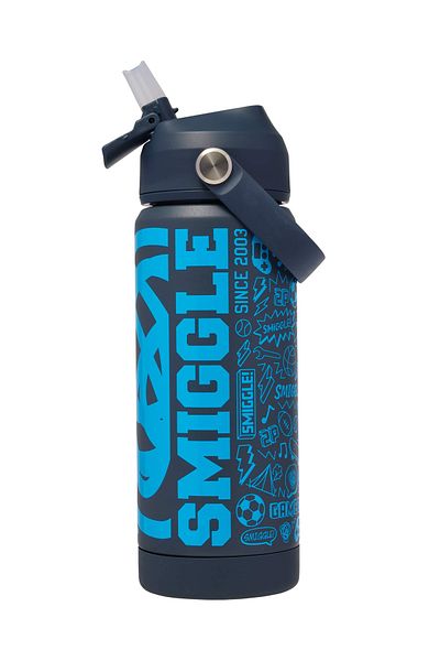 SMIGGLE Insulated Stainless Steel Double Sided Water Bottle Flask 550ml