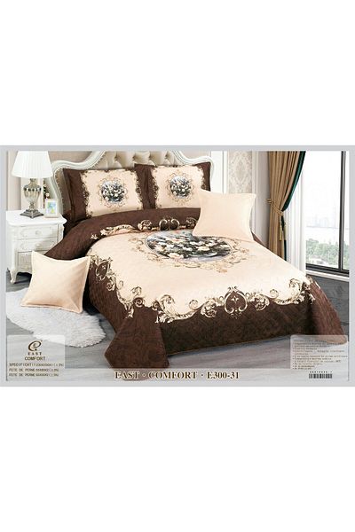 FIONNA.RO 5 Piece Velvet Duvet Cover Set - Mirror