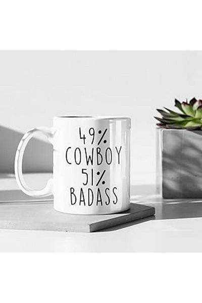NETWORK ART Print Dore Cowboy Cup, Cowboy Coffee Cup, Texas Cowboy Cup, English Cowboy Coffee Cup