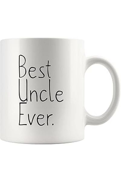 NETWORK ART Print Dore Gift for Uncle Unique Uncle Gift Best Uncle Ever Mug Pregnancy Announcement Fathers Day
