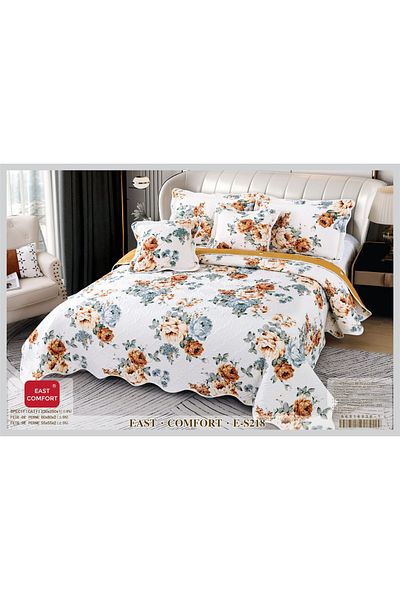 FIONNA.RO 5 Piece Duvet Cover Set - Roses