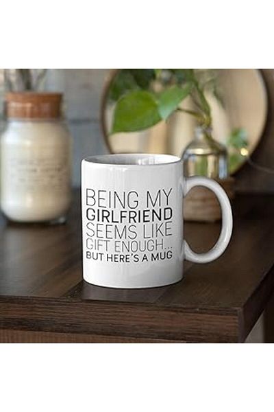 NETWORK ART Print Dore Girl Friend Mug Cup Girlfriend Gift, Cup for Lover, Girlfriend Cup, Ingi