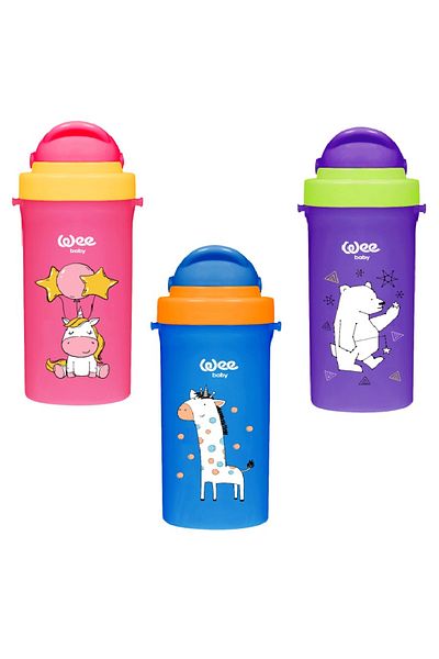 MBB ETİCARET W Baby Glass with Straw 300 ml 896