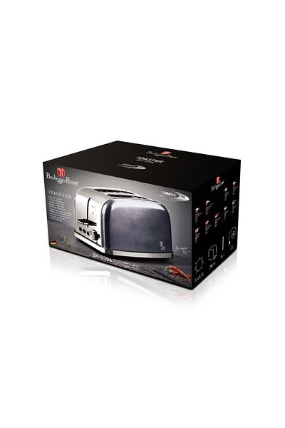 Berlinger Haus Toaster for 2 slices, Carbon Pro Berlinger Haus BH 9394