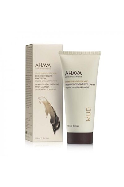 AHAVA Leave-on Deadsea Mud Dermud Intensive Moisturizing Foot Cream, Ahava, Cream, 100 ml