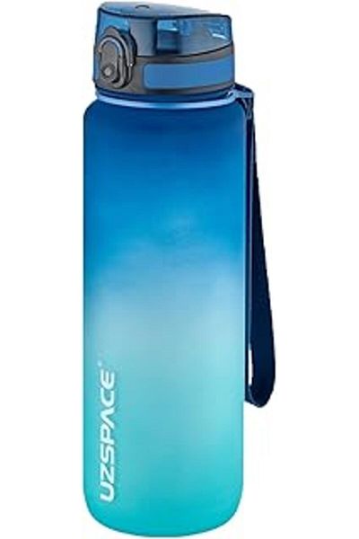 NETWORK ART Uzspace 800ml -New Size-Double Color Softtouch Tritan Water Bottle