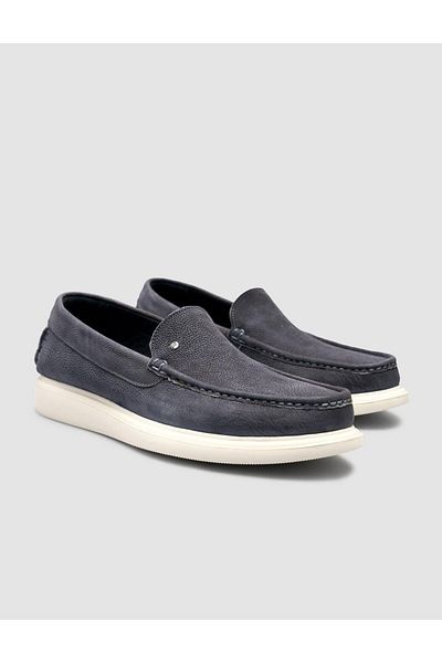 Cabani Smoked Nubuck Men's Loafer Shoes
