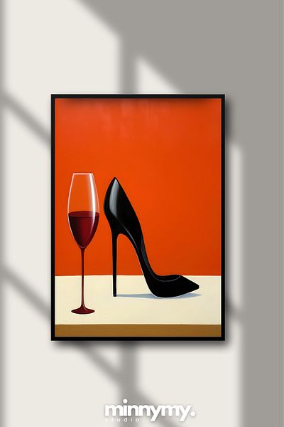 Minnymy Drinks Collection Themed Wall Poster - Frameless Poster, Kitchen, Living Room, Bedroom Wall Decor