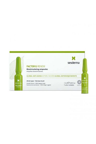 Sesderma Factor G Sensitive Rejuvenation Treatment, , Treatment, 7 Ampoules X 1.5 ml