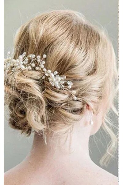 Shiklik MODA إكسسوار شعر مرصع باللؤلؤ لتكملة أناقتك