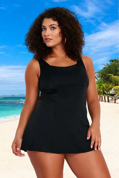PayBuy Comfortable Relaxed Fit Plus Size Swimsuit High Comfort All Sizes Elegance
