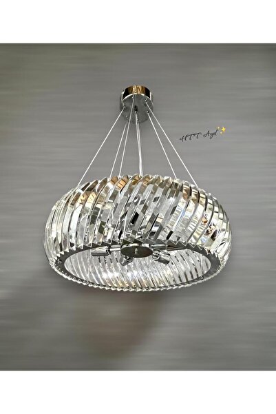 Htt Aydınlatma Milano Lüx Kristal Taşlı Avize