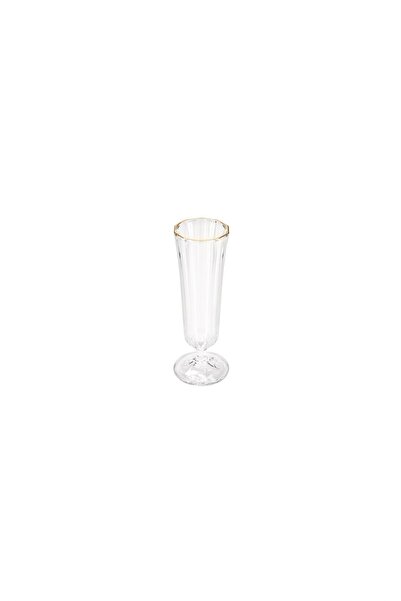 Porland Gold Champagne Glass 2 Pcs 130 ml