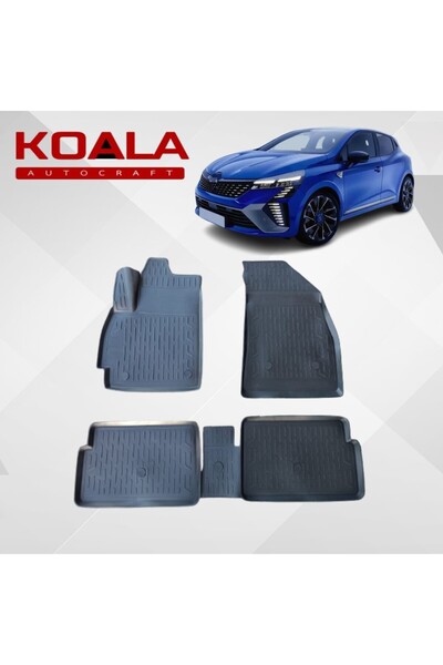 KoalaOtoTekstil RENAULT CLIO 5 (2020+) Uyumlu -Araca Özel Paspas