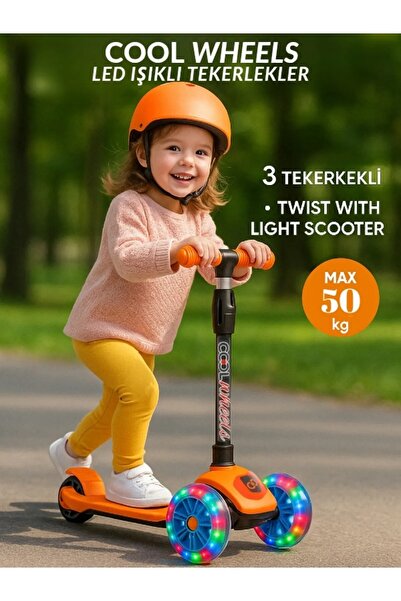 Scooter CoolWheel Işıklı 3 Tekerlekli Scooter Twist With Light