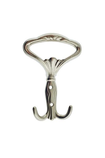 OEM Cuier din metal pentru mobila sau perete, cu 3 agatatori, 2 orificii, 145x95x40 mm, auriu antichizat