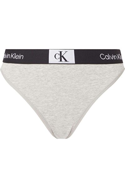Calvin Klein HIGH WAIST BRAZILIAN Kadın Gri Brazilian Külot