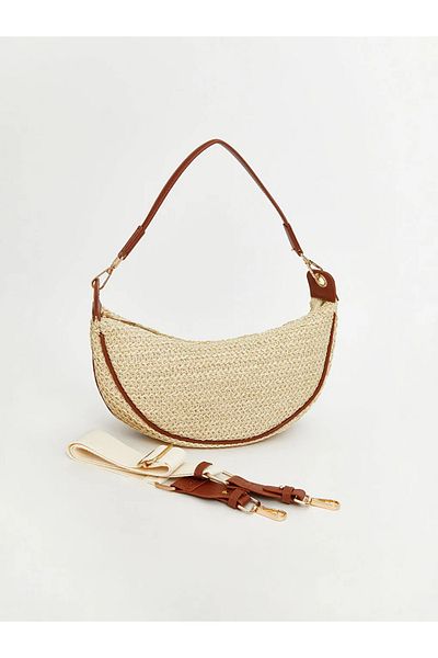 LC Waikiki Lcw Accessories Ecru Women's Shoulder Bag with Detachable Strap