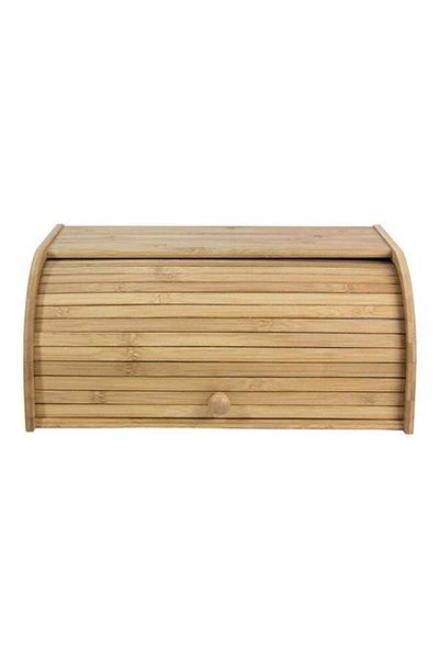 Alberto Bamboo Bread Box Beige 41x18x27cm