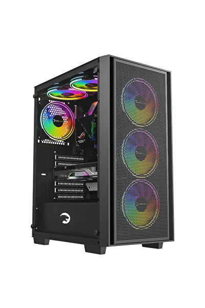 GamePower Flex 4*120mm A-RGB Fan ATX 650W 80+ Bronze Gaming Kasa